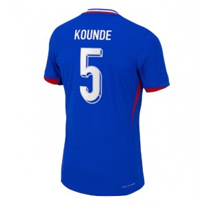 Fotbalové Dres Francie Jules Kounde #5 Domácí Oblečení ME 2024 Krátký Rukáv